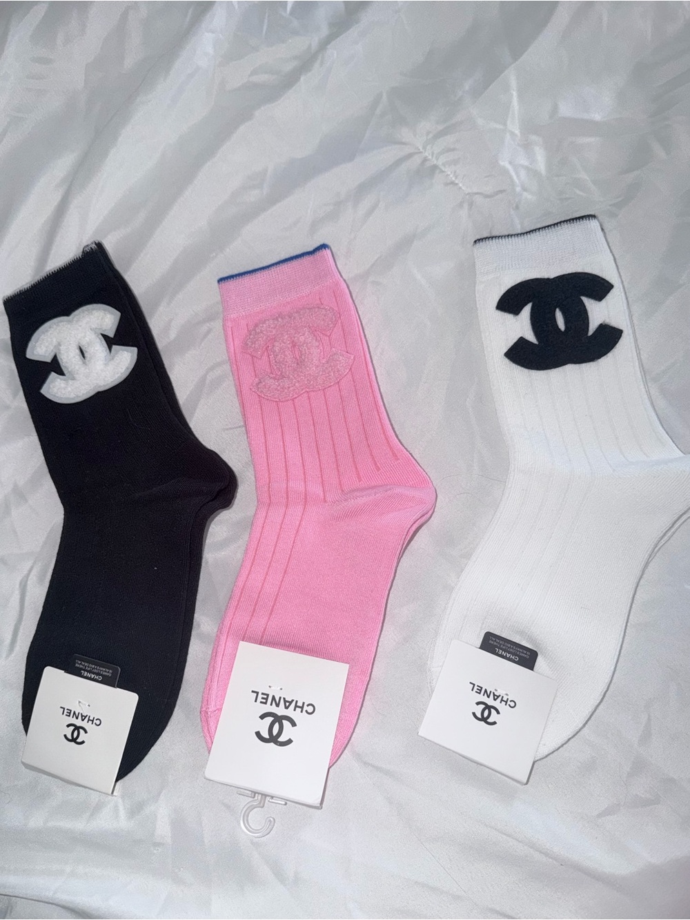 High quality Crew Socks with CC Emblem